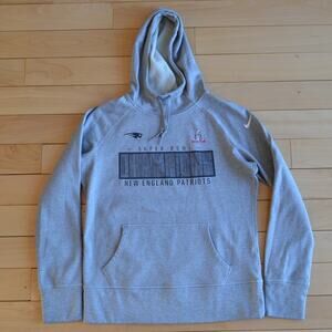 Nike Therma-Fit New England Patriots Hoodie Sweatshirt Super Bowl Size Medium